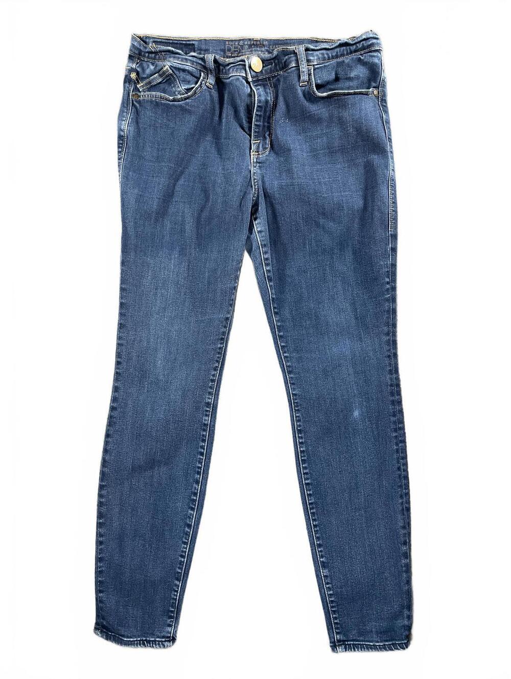 Rock & Republic Kashmiere Legging Women's Med/Dark Wash Skinny Jeans Size 14